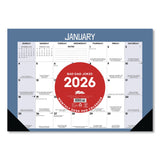 Willow Creek Press Bad Dad Jokes Monthly Desk Pad Calendar, 17 x 12, White/Multicolor Sheets, Black Headband/Corners, 12-Month (Jan to Dec) 2026 (WPR57056) Each