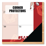Willow Creek Press Betty Boop Small Monthly Desk Pad Calendar, 17 x 12, Red/White Sheets, Black Headband, Black Corners, 12-Month (Jan-Dec) 2026 (WPR57087) Each