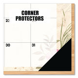 Willow Creek Press Botanical Garden Monthly Desk Pad Calendar, 17 x 12, Cream/Multicolor Sheets, Black Headband/Corners, 12-Month (Jan-Dec) 2026 (WPR57094) Each
