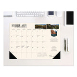 Willow Creek Press National Parks Small Monthly Desk Pad Calendar, 17 x 12, Multicolor Sheets, Black Headband/Corners, 12-Month (Jan-Dec) 2026 (WPR57124) Each
