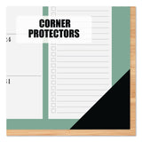 Willow Creek Press Urban Chic Small Monthly Desk Pad Calendar, 17 x 12, White Sheets, Black Headband/Corners, 12-Month (Jan to Dec): 2026 (WPR57179) Each