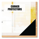 Willow Creek Press Abstract Art Small Monthly Desk Pad Calendar, 17x12, White/Multicolor Sheets, Black Headband/Corners, 12-Month (Jan-Dec) 2026 (WPR57391) Each