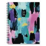 Willow Creek Press Abstract Art Weekly/Monthly Softcover Planner, 8.5 x 6.5, Multicolor Cover, 12-Month (Jan to Dec): 2026 (WPR56639) Each