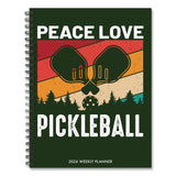 Willow Creek Press Pickleball Weekly/Monthly Planner, 8.5 x 6.5, Multicolor Cover, 12-Month (Jan to Dec): 2026 (WPR56684) Each