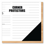 Willow Creek Press Black-and-White with Lines Large Monthly Desk Pad Calendar, 22 x 17, White Sheets, Black Corners, 12-Month (Jan to Dec): 2026 (WPR57216) Each