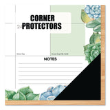 Willow Creek Press Succulents Large Monthly Desk Pad Calendar, 22 x 17, White/Multicolor Sheets, Black Headband/Corners, 12-Month (Jan-Dec) 2026 (WPR57285) Each