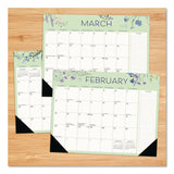 Willow Creek Press Wildflowers Large Monthly Desk Pad Calendar, 22 x 17, Multicolor Sheets, Black Headband/Corners, 12-Month (Jan to Dec) 2026 (WPR57308) Each