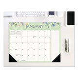 Willow Creek Press Wildflowers Large Monthly Desk Pad Calendar, 22 x 17, Multicolor Sheets, Black Headband/Corners, 12-Month (Jan to Dec) 2026 (WPR57308) Each