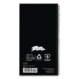 Willow Creek Press Black Softcover Weekly/Monthly Spiral Planner. 6.5 x 3.5, Black Cover, 12-Month (Jan to Dec): 2026 (WPR57315) Each