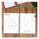 Willow Creek Press Basic Black Weekly/Monthly Planner, 11 x 8.5, Black Cover, 12-Month (Jan to Dec): 2026 (WPR57865) Each