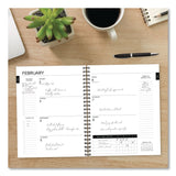 Willow Creek Press Basic Black Weekly/Monthly Planner, 11 x 8.5, Black Cover, 12-Month (Jan to Dec): 2026 (WPR57865) Each