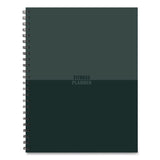 Willow Creek Press Fitness Undated Monthly Planner, 11 x 8.5, Black/Gray Cover, 12-Month, Undated (WPR40331) Each