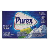 Purex® Coin Vending Liquid Laundry Detergent, Fresh Mountain Breeze, 1.3 oz Vend Box, 100/Carton (VEN2979551) Each