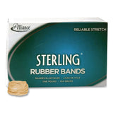 Alliance® Sterling Rubber Bands, Size 12, Natural Crepe, 3,400/Box (ALL24125) Box of 3400