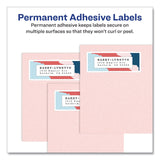 Avery® Easy Peel White Address Labels with Sure Feed Technology, Laser, 1 x 2.63, 30/Sheet, 100 Sheets/Pack, 5 Packs/Carton (AVE5160CT) Case of 15000