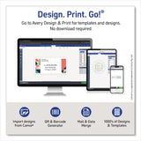 Avery® Rectangular Labels with Sure Feed Technology, Inkjet/Laser, 2 x 3, Matte White, 8 Labels/Sheet, 25 Sheets/Pack (AVE05619) Pack of 200
