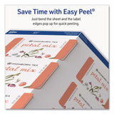 Avery® Rectangular Labels with Sure Feed Technology, Inkjet/Laser, 2 x 3, Matte White, 8 Labels/Sheet, 25 Sheets/Pack (AVE05619) Pack of 200