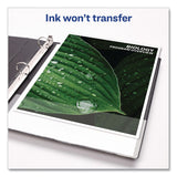 Avery® Durable View Binder with DuraHinge and EZD Rings, 3 Rings, 1.5" Capacity, 11 x 8.5, White, 12/Carton (AVE09401CT) Each