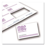 Avery® Name Badge Insert Refills, Horizontal, 3 x 4, White, 600/Pack (AVE35392) Pack of 600