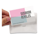 Avery® Name Badge Insert Refills, Horizontal, 3 x 4, White, 600/Pack (AVE35392) Pack of 600