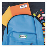 Avery® No-Iron Fabric Labels, Rainbow Border, Handwrite Only, 0.75 x 1.75, White, 12/Sheet, 2 Sheets/Pack (AVE40706) Pack of 24