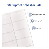 Avery® No-Iron Fabric Labels, Handwrite Only, 1 x 1.75, White, 10/Sheet, 10 Sheets/Pack (AVE40723) Pack of 100