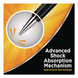 BIC® Break Resistant Pro Mechanical Pencils, 0.7 mm, HB (#2), Black Lead, Black Barrel (BICMVR7P1BLK) Each