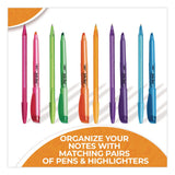 BIC® Plan It Sets Ballpoint Pen and Highlighter Pack, Assorted Colors, (5) Highlighters, (5) Pens (BICWMSBL10AST) Pack of 10