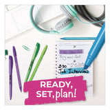 BIC® Plan It Sets Ballpoint Pen and Highlighter Pack, Assorted Colors, (5) Highlighters, (5) Pens (BICWMSBL10AST) Pack of 10