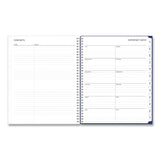 Blue Sky® Blue Block Academic Year Weekly/Monthly Planner, 11 x 8.5, Blue Cover, 12-Month: July 2025 to June 2026 (BLS156066A26) Each