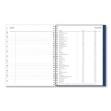 Blue Sky® Blue Block Academic Year Weekly/Monthly Planner, 11 x 8.5, Blue Cover, 12-Month: July 2025 to June 2026 (BLS156066A26) Each