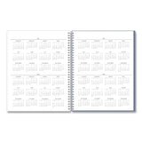 Blue Sky® Tanya Blue Academic Year Daily Planner, Abstract Artwork, 11 x 8.5, Multicolor Cover, Supports Four Academic Years: 2025-2028 (BLS156259) Each