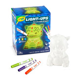 Crayola® Light Ups Recolorable Dragon with (3) Ultra-Clean Washable Markers, Ages 4 and Up, 4 Pieces (CYO747635) Pack of 4
