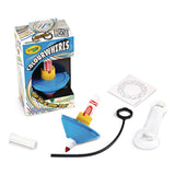 Crayola® Colourwhirls Toy with (1) Rip-Cord Spinner and (1) Ultra-Clean Washable Marker, Ages 6 and Up, 4 Pieces (CYO747645) Each