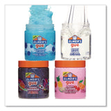 Elmer's® Gue Premade Slime Variety Pack, Blueberry Cloud/Cosmic Shimmer/Fruity Slushie/Glassy Clear, 4/Pack (EPI2130444) Pack of 4