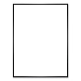 Excello Global Products® Poster Frame, Plastic, 18 x 24 Insert, Black, 10/Pack (EXOPPFRM1824CP) Each