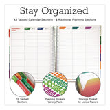 Global Printed Products Deluxe Seasons Tree Weekly/Monthly Lesson Planner, 7 Classes, Multicolor Cover, 11 x 8.5, 13-Month: Aug 2025 to Aug 2026 (GPUNAD26DTP20) Each