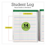 Global Printed Products Deluxe Seasons Tree Weekly/Monthly Lesson Planner, 7 Classes, Multicolor Cover, 11 x 8.5, 13-Month: Aug 2025 to Aug 2026 (GPUNAD26DTP20) Each