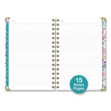 Global Printed Products Boho Ikat Academic Year Weekly/Monthly Planner, Floral Artwork, 8 x 5.5, Multicolor Cover, 14-Month: June 2025 to July 2026 (GPUNAD265883) Each