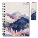Global Printed Products Pastel Mountains Academic Year Weekly/Monthly Planner, 11 x 8.5, Multicolor Cover, 14-Month: June 2025 to July 2026 (GPUNAD26851160) Each