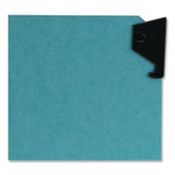 Pendaflex® Hanging Classification Folders with Dividers, Letter Size, 1 Divider, 2/5-Cut Exterior Tabs, Light Blue, 10/Box (PFX59251BX) Box of 10