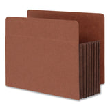 Pendaflex® End Tab File Pocket, 7" Expansion, Letter Size, Brown, 5/Box (PFX63770P) Box of 5