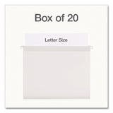 Pendaflex® Ready-Tab Reinforced Hanging File Folders, Letter Size, 1/3-Cut Tabs, White, 20/Box (PFX1006985) Box of 20