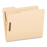 Pendaflex® Heavy-Duty Fastener Folder, 1/3-Cut Tab: Assorted, Expands 0.75", 2 Fasteners, Letter Size, Manila, 50/Box (PFX1006994) Box of 50