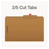 Pendaflex® Kraft Fastener Folders, 2/5-Cut Tab: Right of Center, Expands 0.75", 2 Fasteners, Legal Size, Kraft, 50/Box (PFX1007044) Box of 50