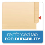 Pendaflex® Manila End Tab Folders, Straight Tabs, Legal Size, Manila, 100/Box (PFXH210D) Box of 100