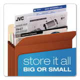 Pendaflex® Expanding Pocket, 5.25" Expansion, Letter Size, Brown, 50/Carton (PFXS34GCT) Each