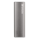 Verbatim® Vx500 External Solid State Drive, 1 TB, USB 3.2 Gen 2, Space Gray (VER47444) Each