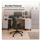 Workplace2.0™ Health Bedford Polyurethane Nylon Task Chair, Supports Up to 275 lbs, 18" to 21.6" Seat Height, Black Seat/Back/Base (WLBWP62574) Each