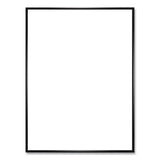 Excello Global Products® Poster Frame, Plastic, 12 x 18 Insert, Black, 10/Pack (EXOPPFRM1218CP) Each